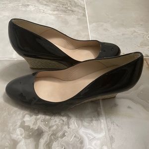 Patent Leather Wedges